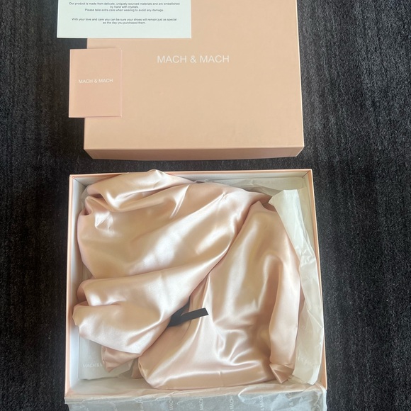 MACH & MACH Pink Syndey 140 Heeled Platform Sandals - Picture 8 of 10